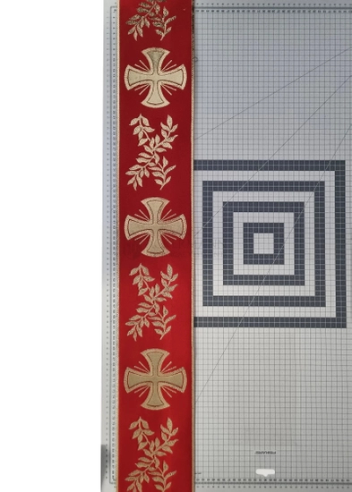 Jacquard-Dekorationsgürtel für liturgische Gewänder