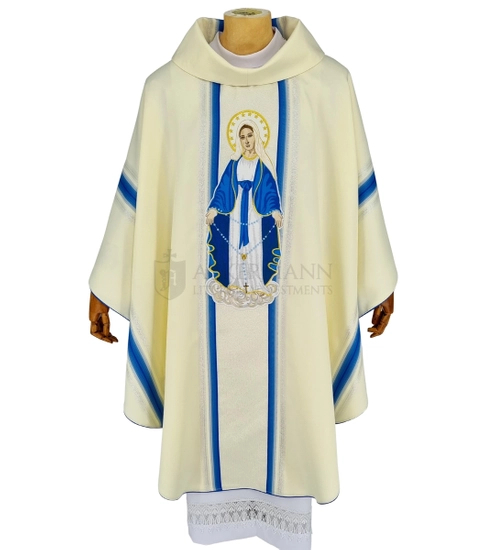 Gotische Kasel "Unsere Liebe Frau vom Rosenkranz"