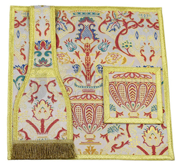 Burse, maniple and chalice veil model 115