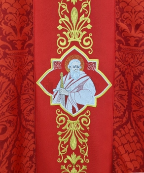 Gotische Kasel Die Apostel Petrus und Paulus