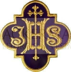 Gestickte Applikation IHS