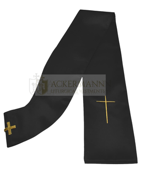 Gotische Rauchmantel mit Stola 021