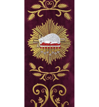 Gotische Kasel Lamm Gottes für die Osterzeit #444