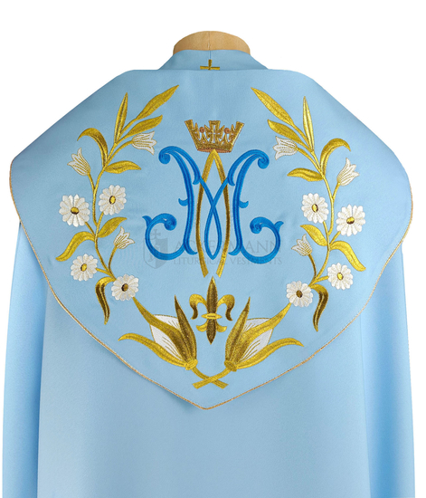 Marianische Rauchmantel mit Stola 086