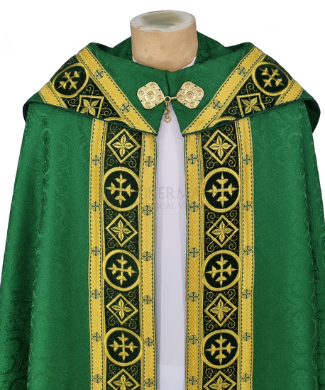 Gotische Rauchmantel mit Stola #29