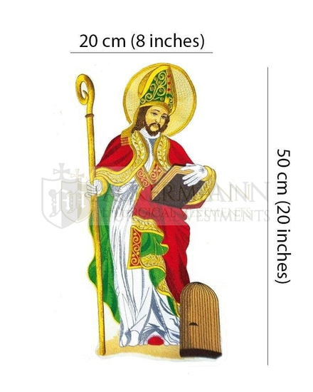 Gestickte Applikation