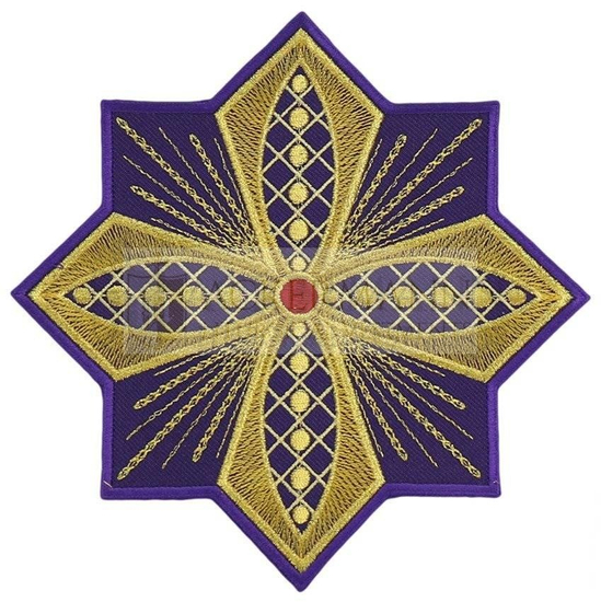 Gestickte Applikation