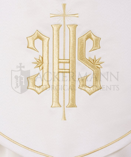 Gotische Rauchmantel mit Stola 032