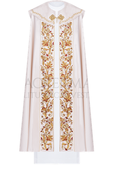 Gotische Rauchmantel mit Stola 004