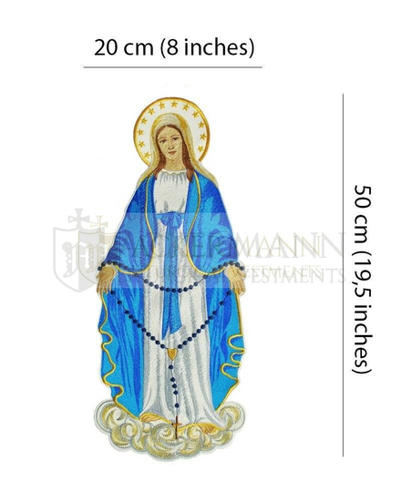 Gestickte Applikation