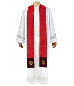 Gotische Kasel mit passender Stola - Messgewänder 5009