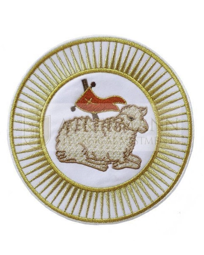 Gestickte Applikation