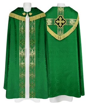 Gotische Rauchmantel mit Stola 113