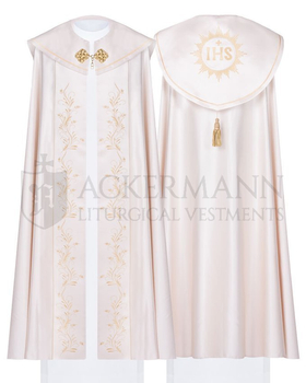 Gotische Rauchmantel mit Stola 037