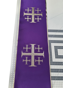 Jacquard-Dekorationsgürtel für liturgische Gewänder