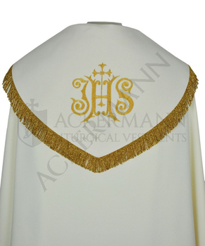 Gotische Rauchmantel mit Stola 031