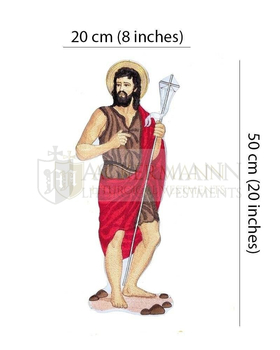 Gestickte Applikation