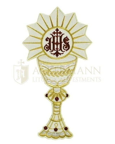 Gestickte Applikation