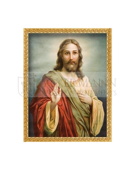 Bild auf dem Stoff "Jesus Christ"