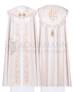 Gotische Rauchmantel mit Stola 033