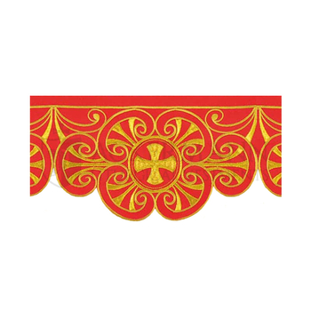 Altar cloth embroidered