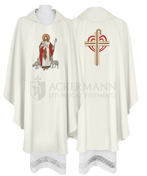 Gotische Kasel Der gute Hirte