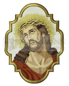 Gestickte Applikation