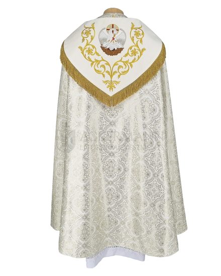 Gotische Rauchmantel mit Stola 311