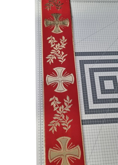 Jacquard-Dekorationsgürtel für liturgische Gewänder