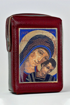 Cover für die Bibel mit Stickerei