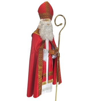 Nikolaus-gewand Kostüm Sankt Nikolaus (Kleidung des echten Hl. Nikolaus) SC8