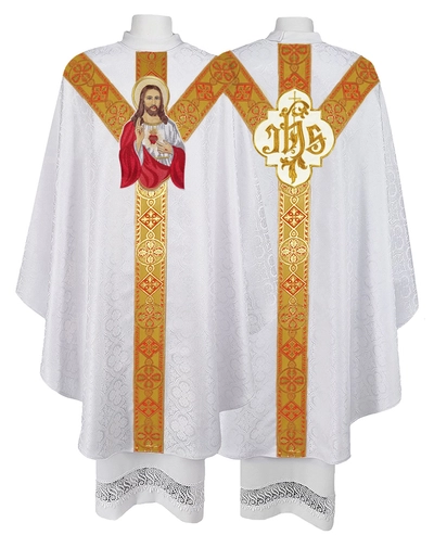 Halbgotische Kasel Heiliges Herz Jesu #205