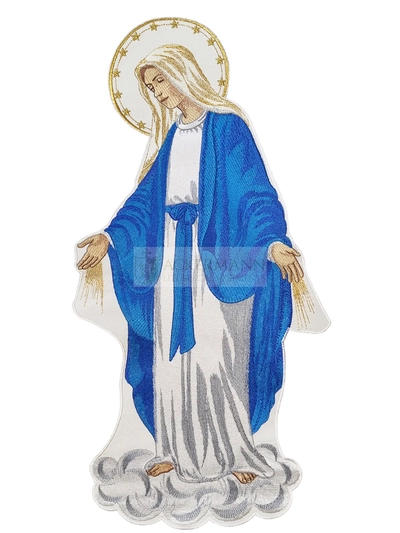 Gestickte Applikation