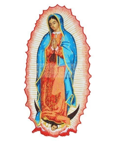 Gestickte Applikation