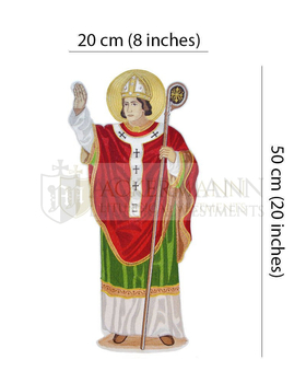 Gestickte Applikation