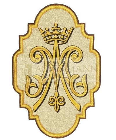 Gestickte Applikation