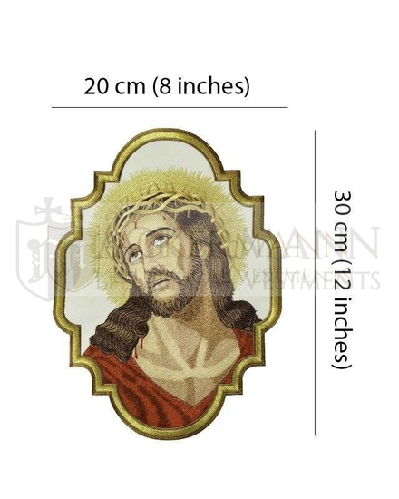 Gestickte Applikation