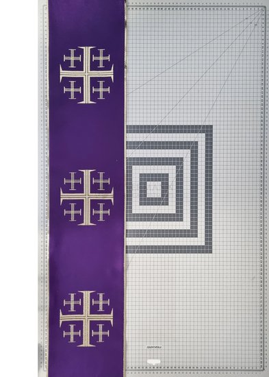 Jacquard-Dekorationsgürtel für liturgische Gewänder