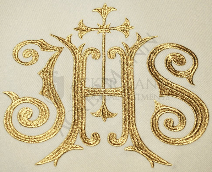 Gotische Rauchmantel mit Stola 031