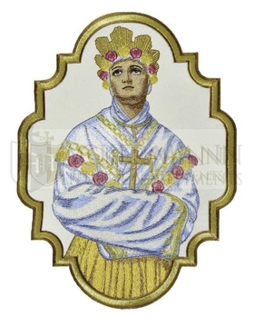 Gestickte Applikation