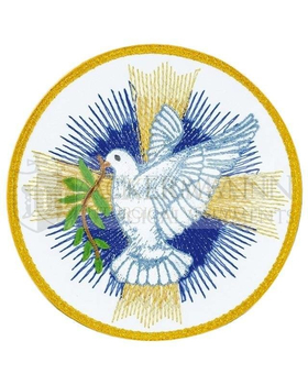 Gestickte Applikation