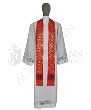 Gotische Rauchmantel mit Stola 021