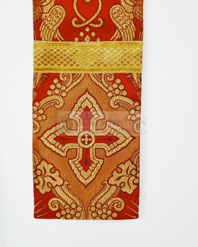 Römische Dalmatik aus hochwertiger italienischer Seide #60