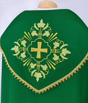 Gotische Rauchmantel mit Stola #262