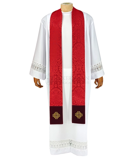 Gotische Kasel mit passender Stola - Messgewänder 5009