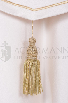 Gotische Rauchmantel mit Stola 004