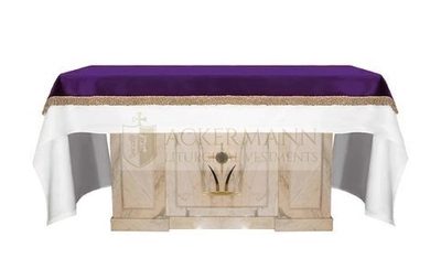 Abdeckung für den Altar aus Samt
