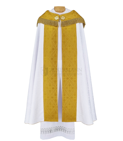 Gotische Pluviale Das Herz von Jesus, Maria und Joseph