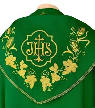 Gotische Rauchmantel mit Stola #392