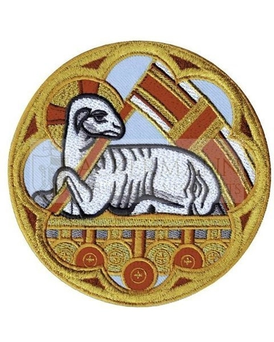 Gestickte Applikation